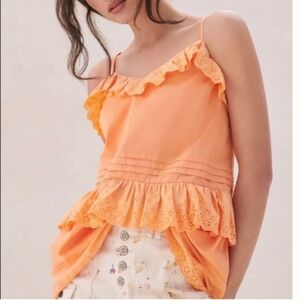 NWT Anthropologie/ Mare Mare Josephine eyelet tank top